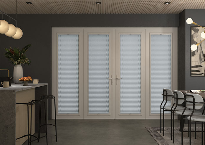 Pleated (Blackout), Pearl White - Perfect Fit Blind - Image 7